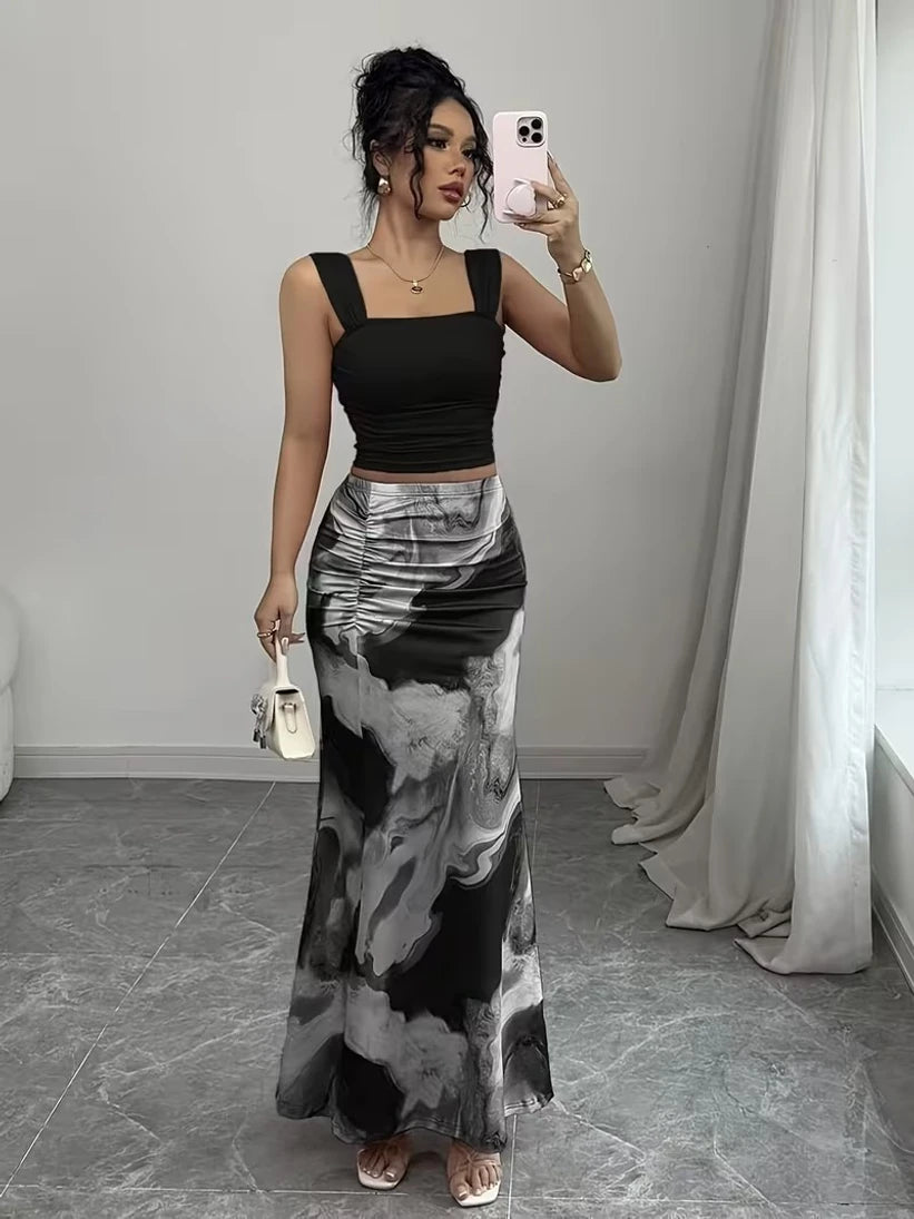 SANEPI Women Two Piece Dress