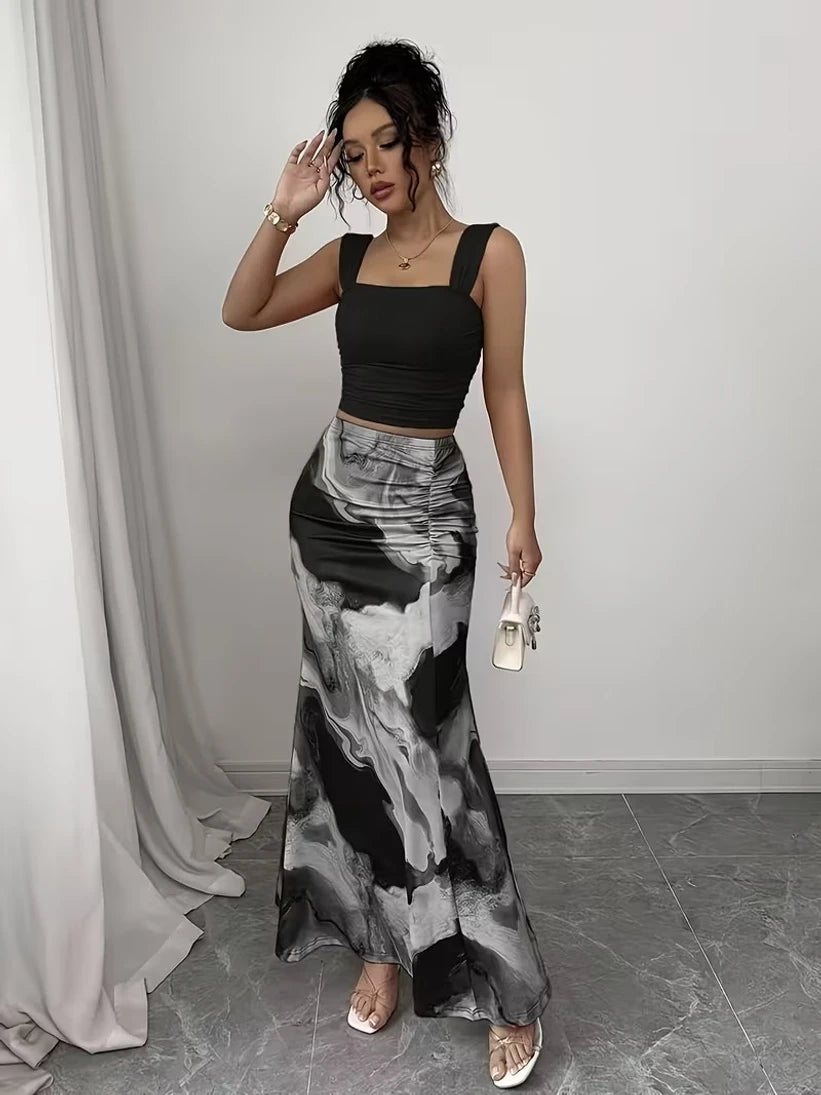 SANEPI Women Two Piece Dress