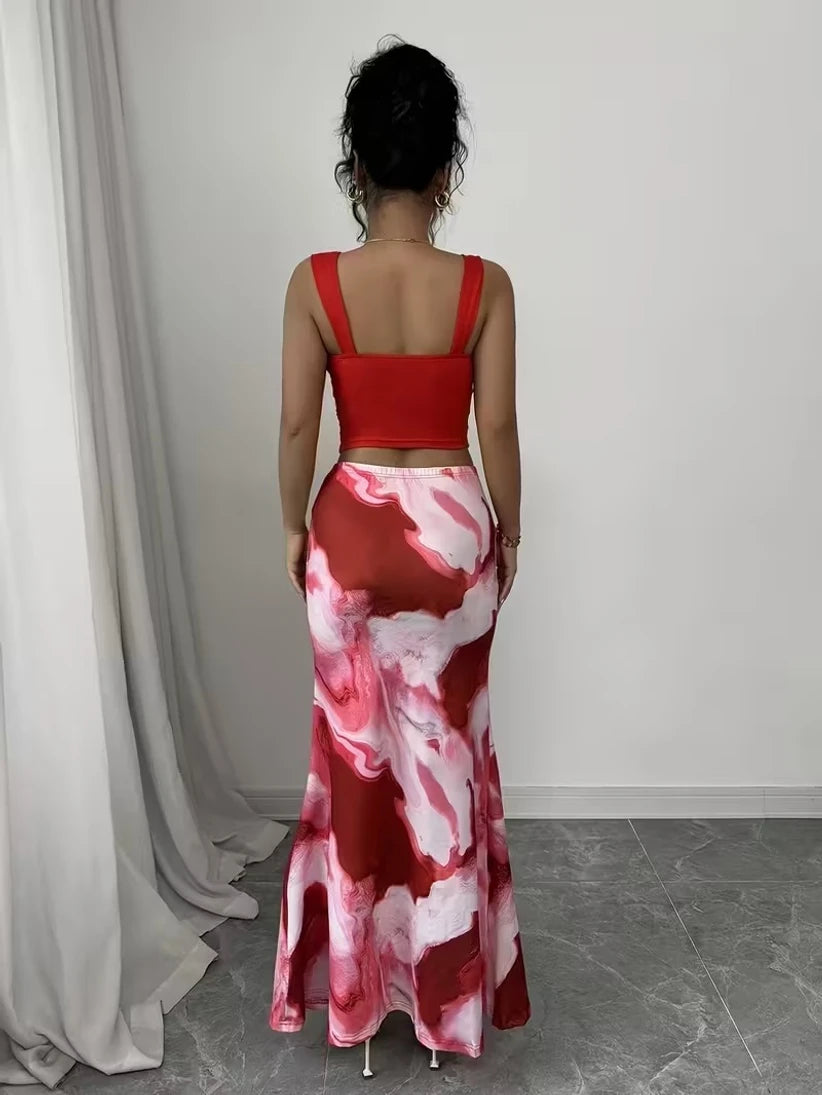 SANEPI Women Two Piece Dress
